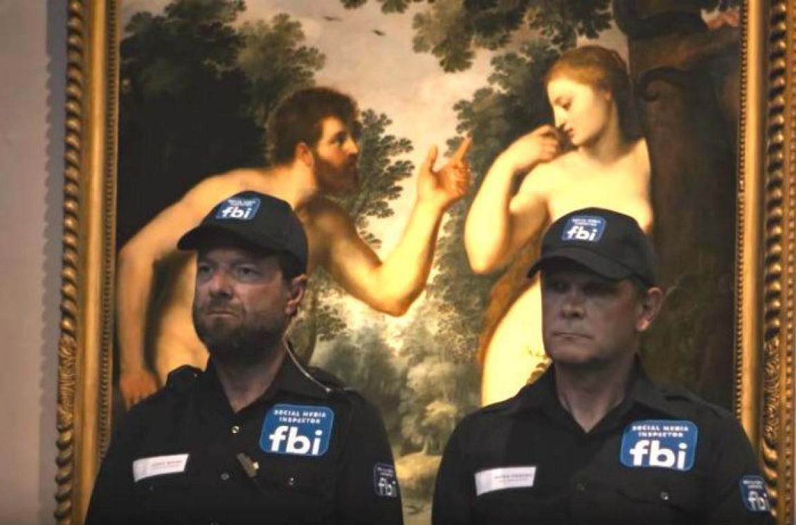 VIDEO. Un musée flamand se moque de la censure artistique de Facebook
