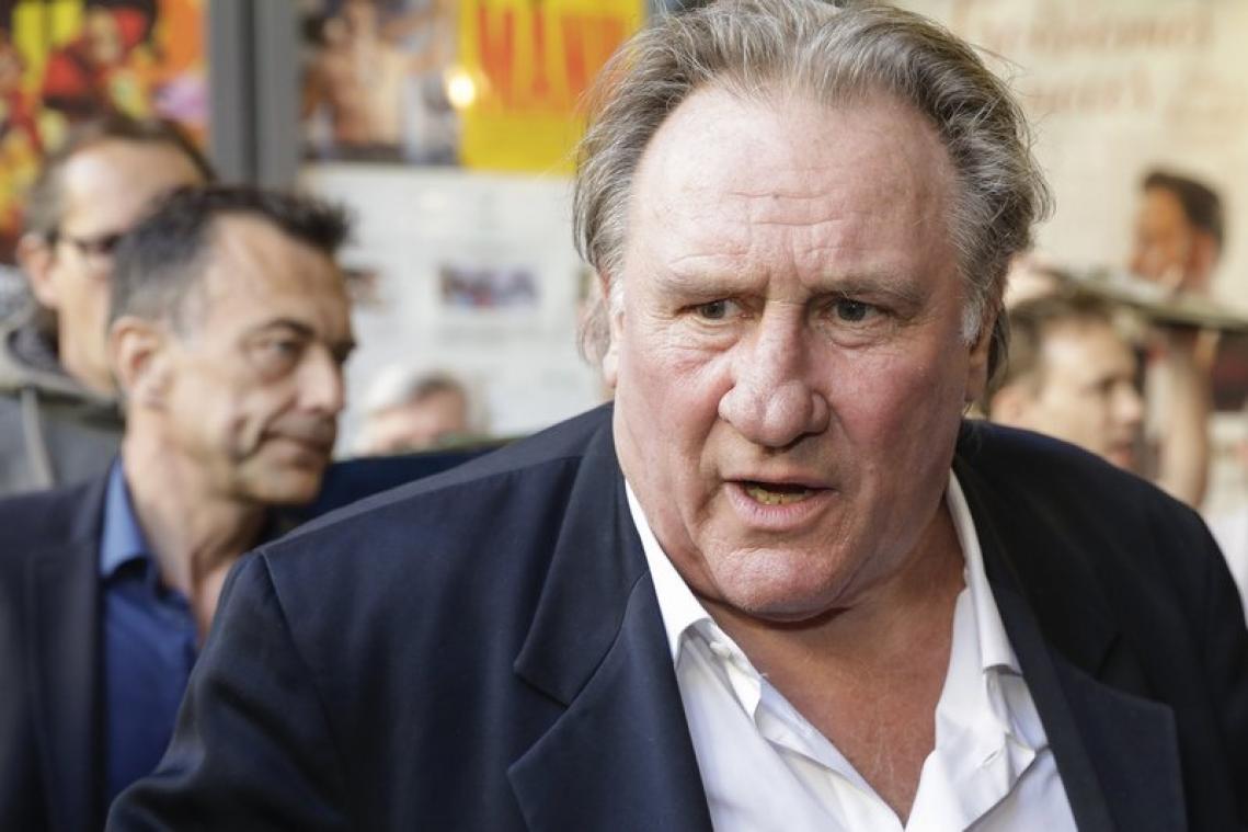 Gérard Depardieu visé par une enquête pour viols