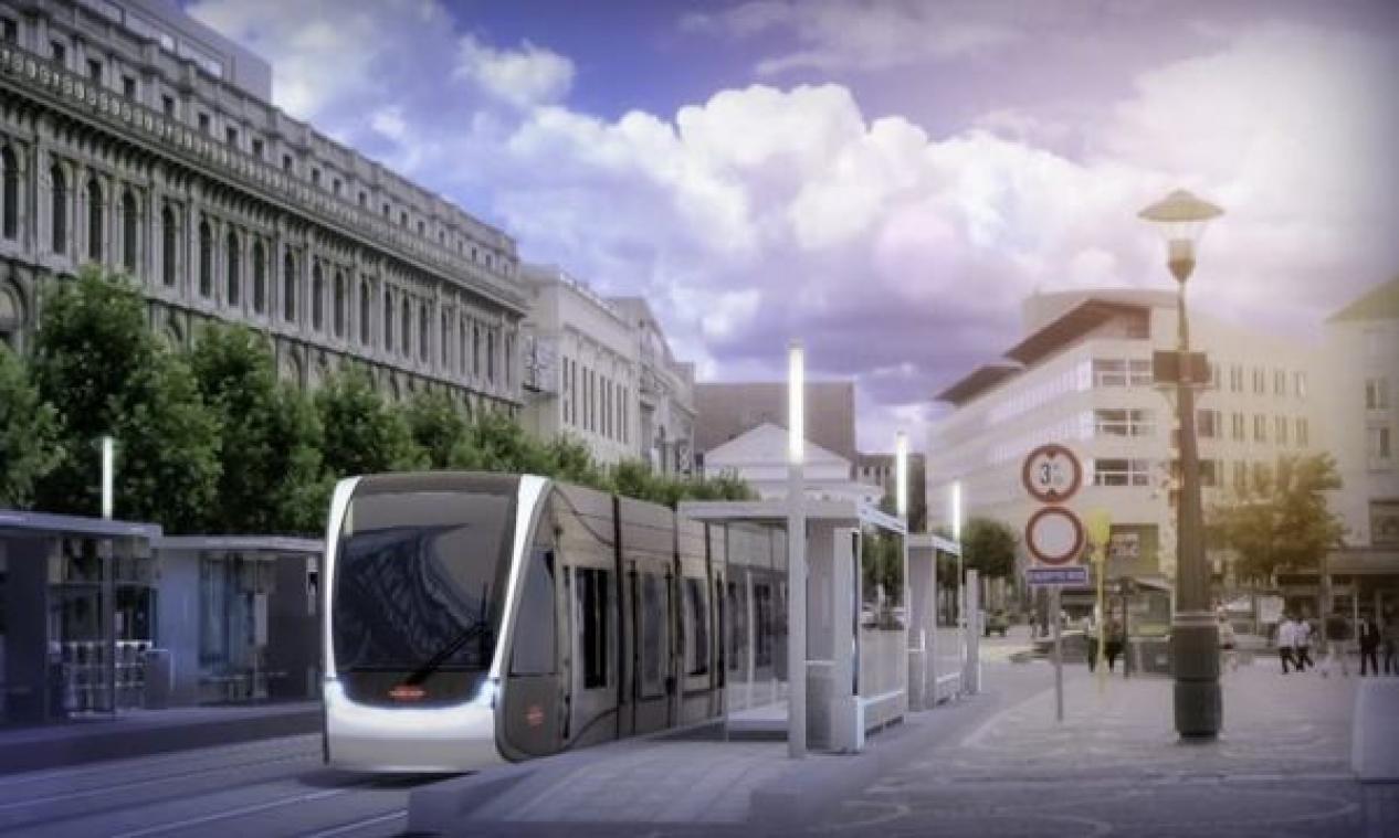 Tram'Ardent désigné pour construire le tram à Liège