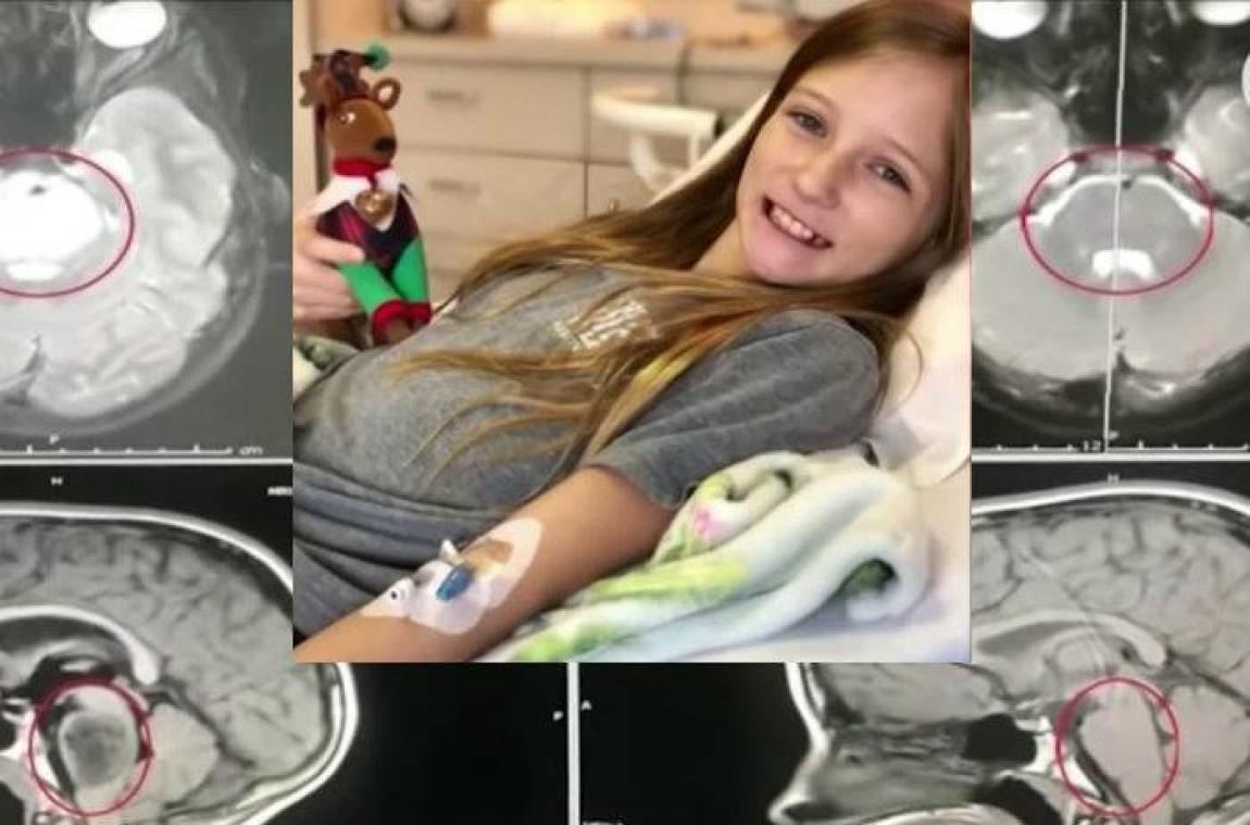À 11 ans, elle guérit miraculeusement d'une tumeur inopérable au cerveau