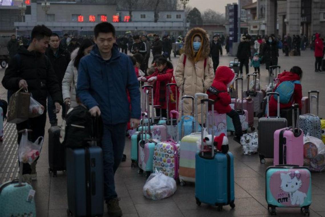 Des millions de Chinois se mettent en route pour le Nouvel an lunaire