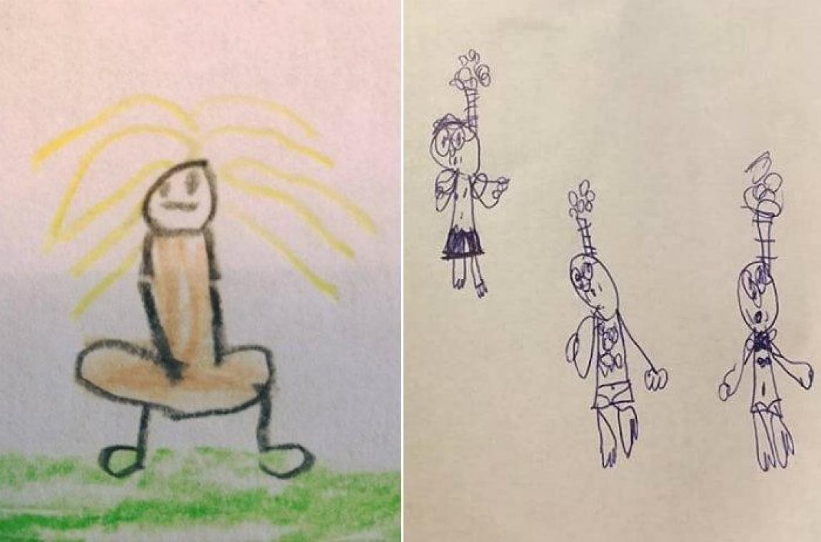 Des parents partagent les pires dessins de leurs enfants