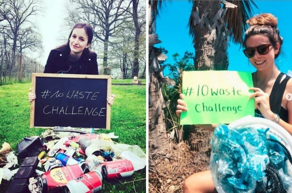 10 Waste Challenge, le défi d'un Belge suivi aux quatre coins du monde