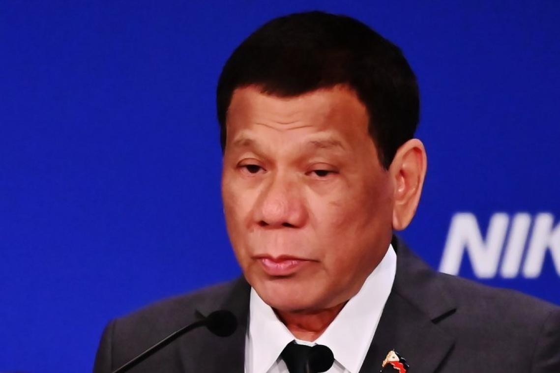 Le président philippin fait scandale en présentant l'homosexualité comme une maladie