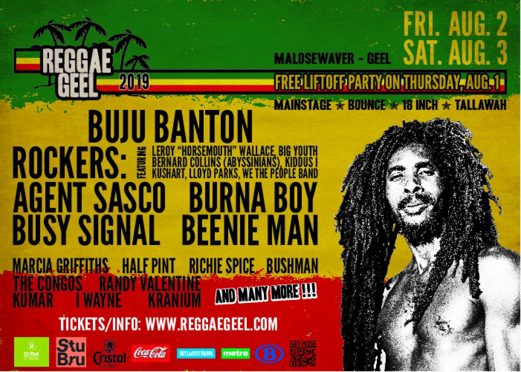 Gagnez des tickets pour Reggae Geel!