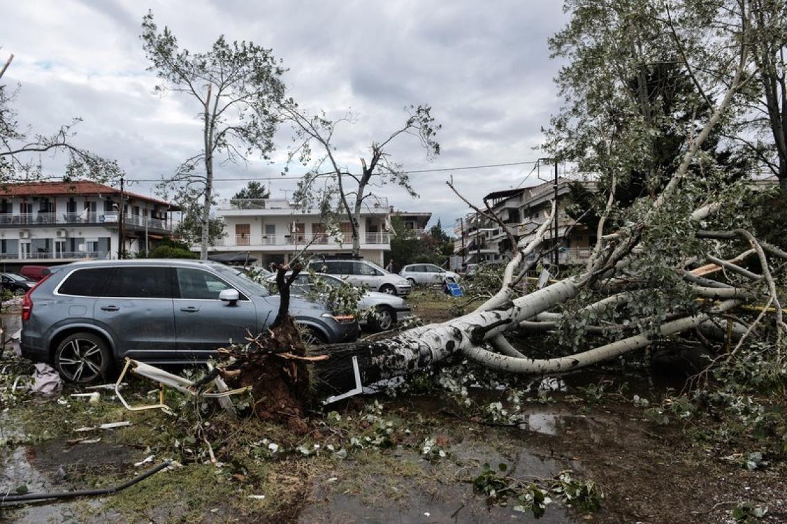 Six touristes tués et des dizaines de blessés à cause d'une tornade en Grèce