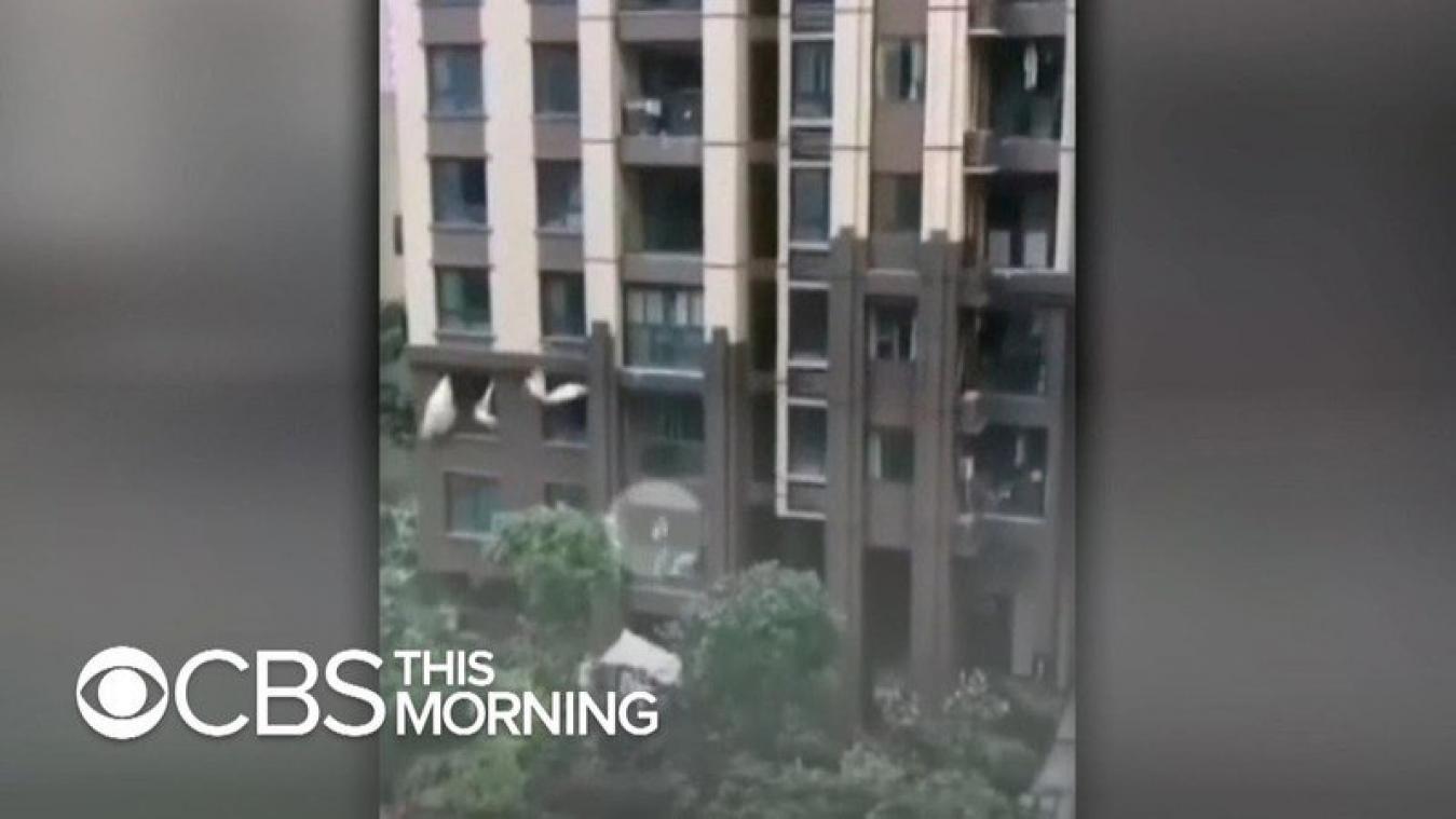 VIDEO. Un garçon chinois de 3 ans survit miraculeusement à une chute de cinq étages