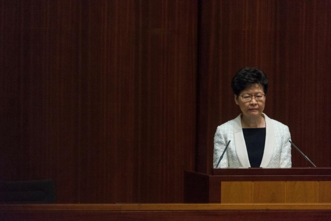 Pékin souhaite remplacer Carrie Lam, cheffe de l'exécutif hongkongais