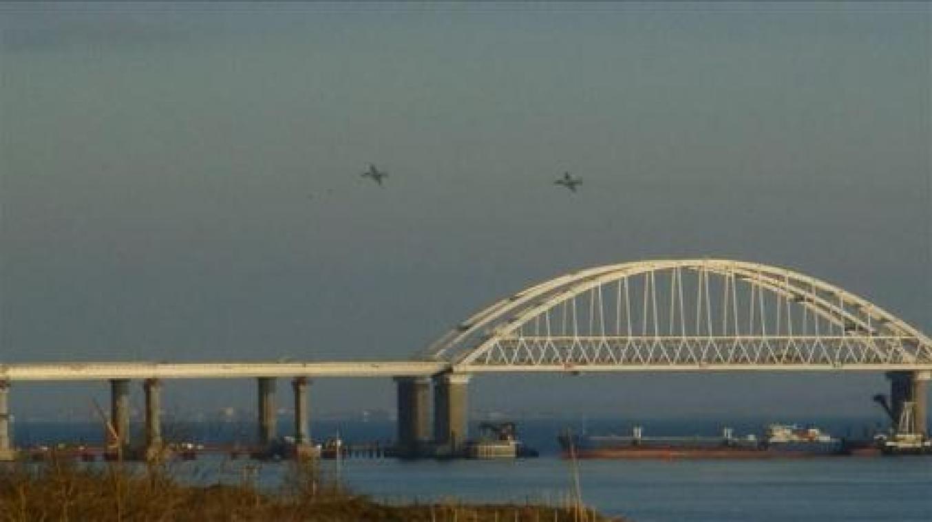 Poutine inaugure lundi un pont pour le trafic ferroviaire entre la Crimée et la Russie