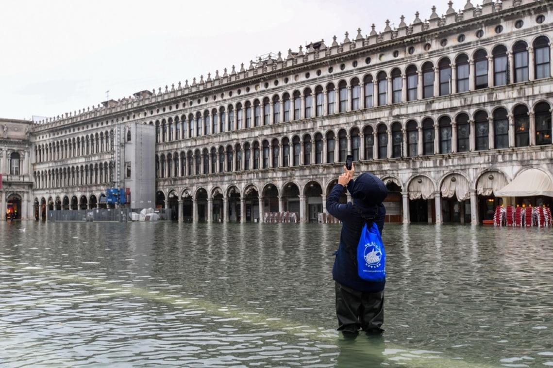 Venise subit un nouvel épisode d'acqua alta