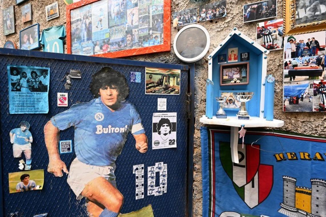 Un musée caché consacré à Maradona à Naples