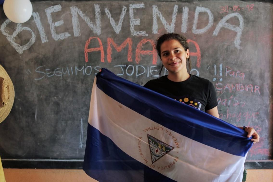 Amaya Coppens récompensée par le prix international des femmes de courage aux Etats-Unis