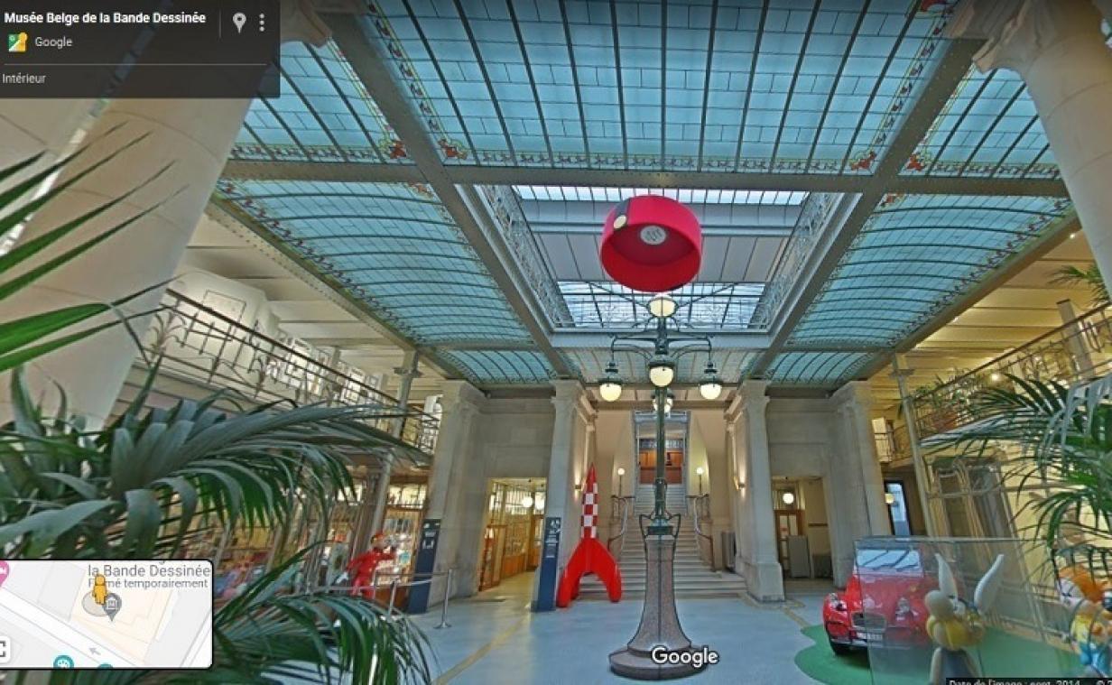 Visitez le Musée belge de la BD depuis votre salon