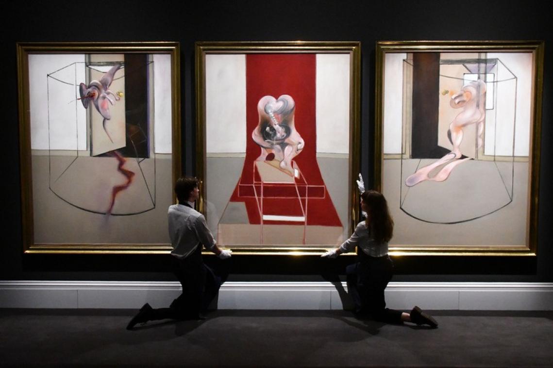 Un triptyque de Francis Bacon vendu 84,6 millions de dollars