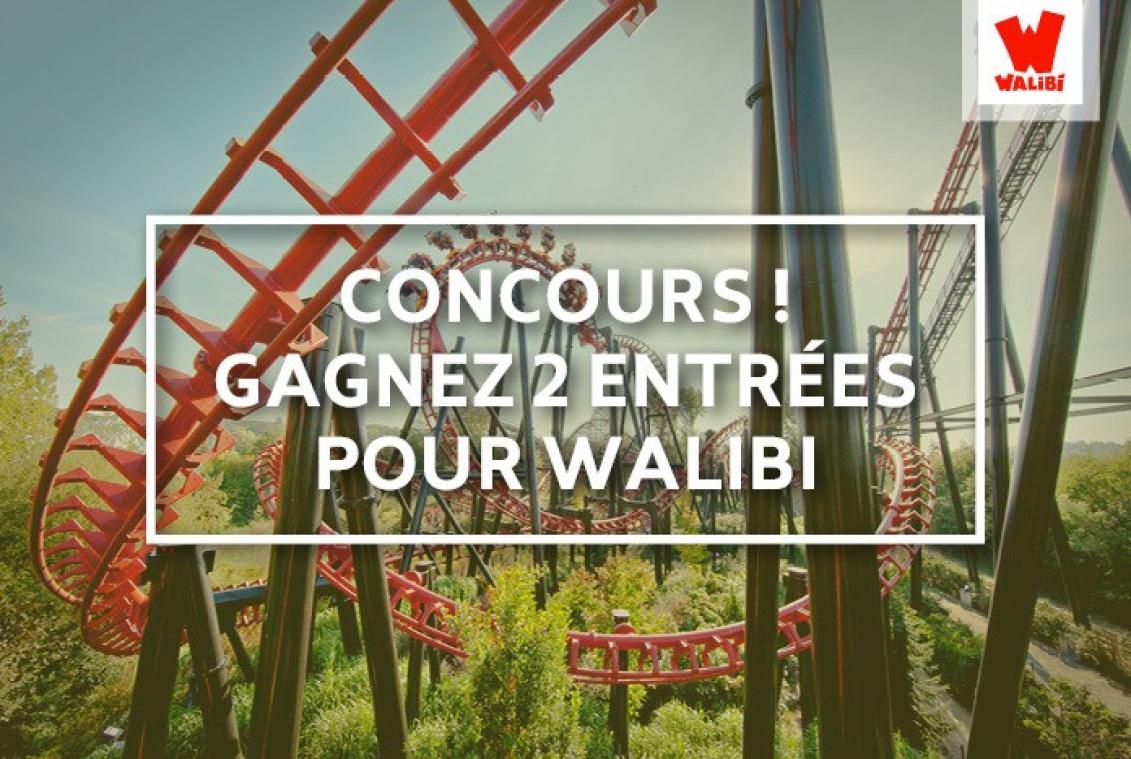 CONCOURS : 5 x 2 tickets Walibi à gagner