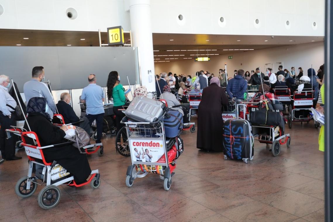 Un demi-million de passagers à Brussels Airport en juillet, une baisse de 80%