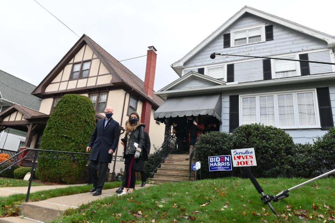 Joe Biden de retour dans sa maison d'enfance : « De cette maison à la Maison Blanche »