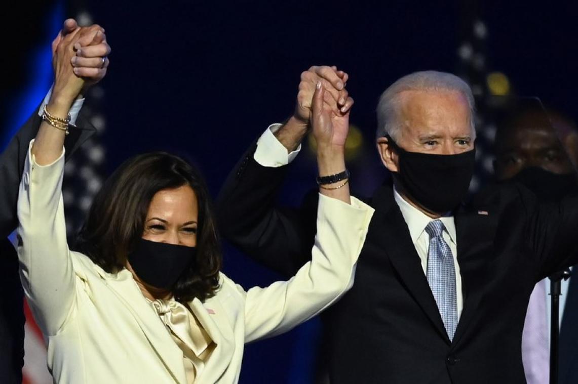Joe Biden et Kamala Harris désignés «Personnalités de l'année» par le Time, qui rend hommage aux «Gardiens de l'année»