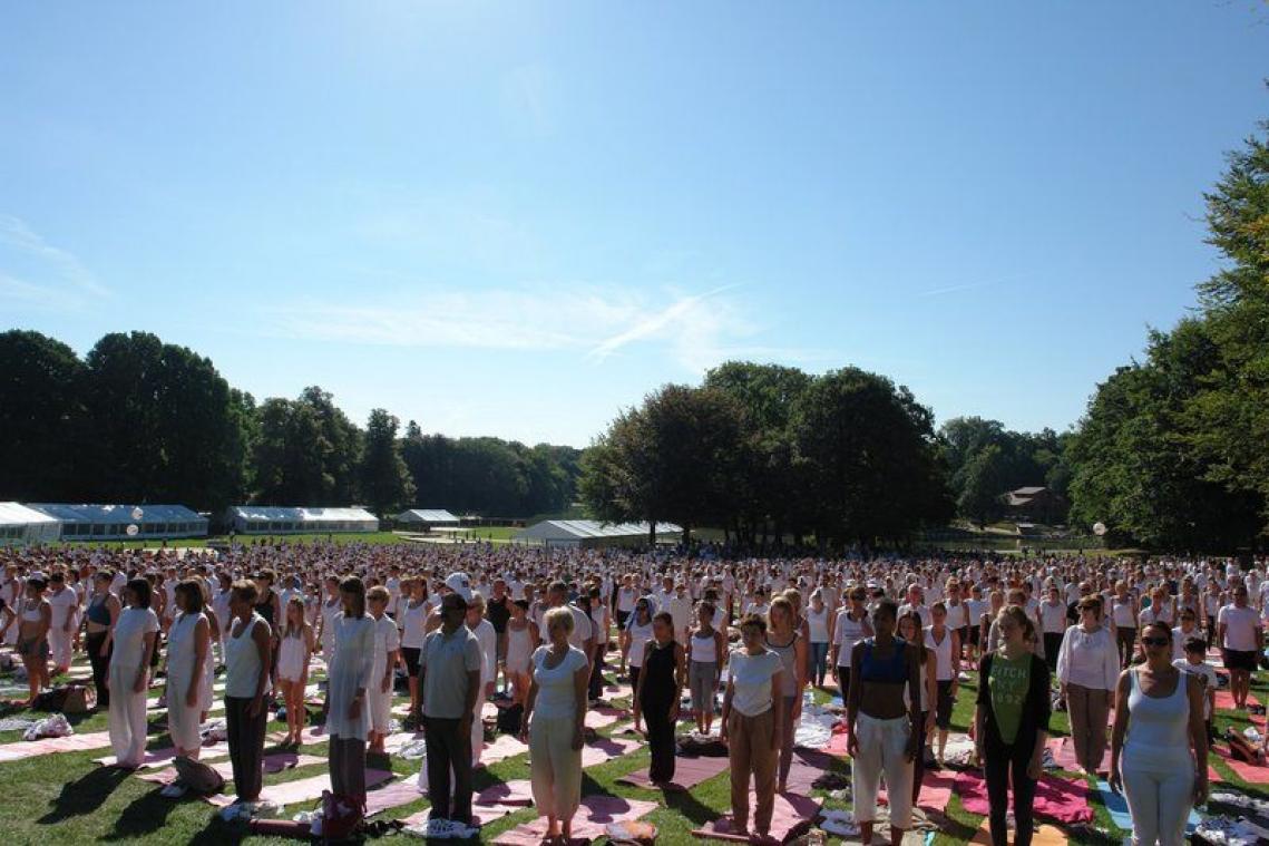 Une journée dédiée au yoga grâce au Brussels yoga day