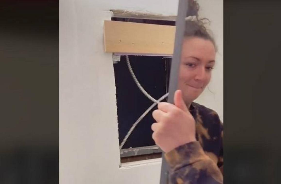 VIDEO. Elle découvre un appartement entier caché derrière son miroir