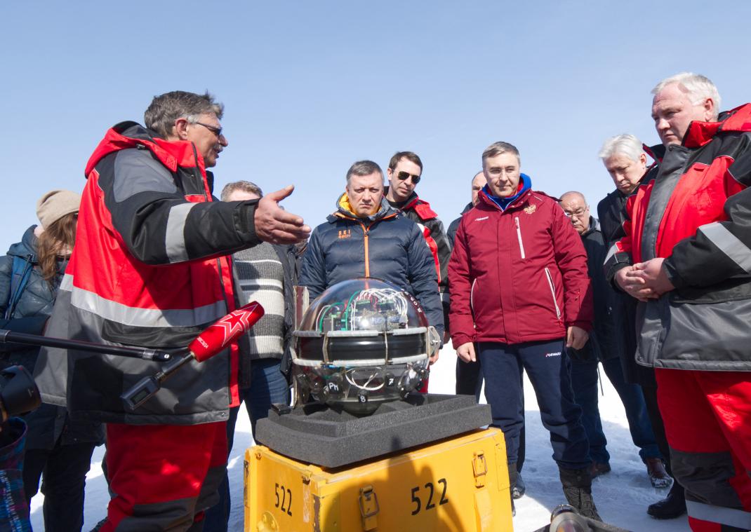 La Russie lance un télescope spatial géant au fond du lac Baïkal
