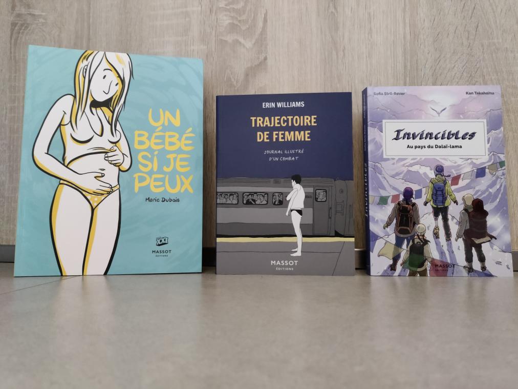 BD: «Invincibles», «Trajectoire de femme» et «Un bébé si je peux»: trois nouveautés aux éditions Massot