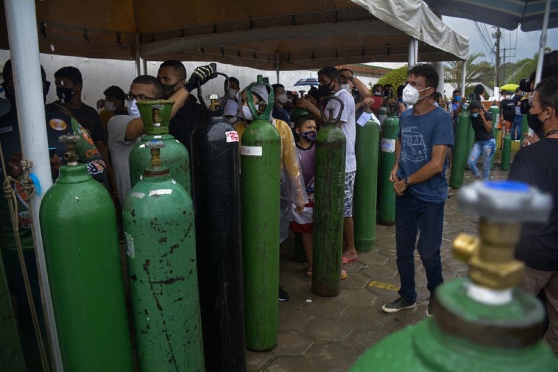 L'oxygène se vend désormais sur le marché noir au Brésil
