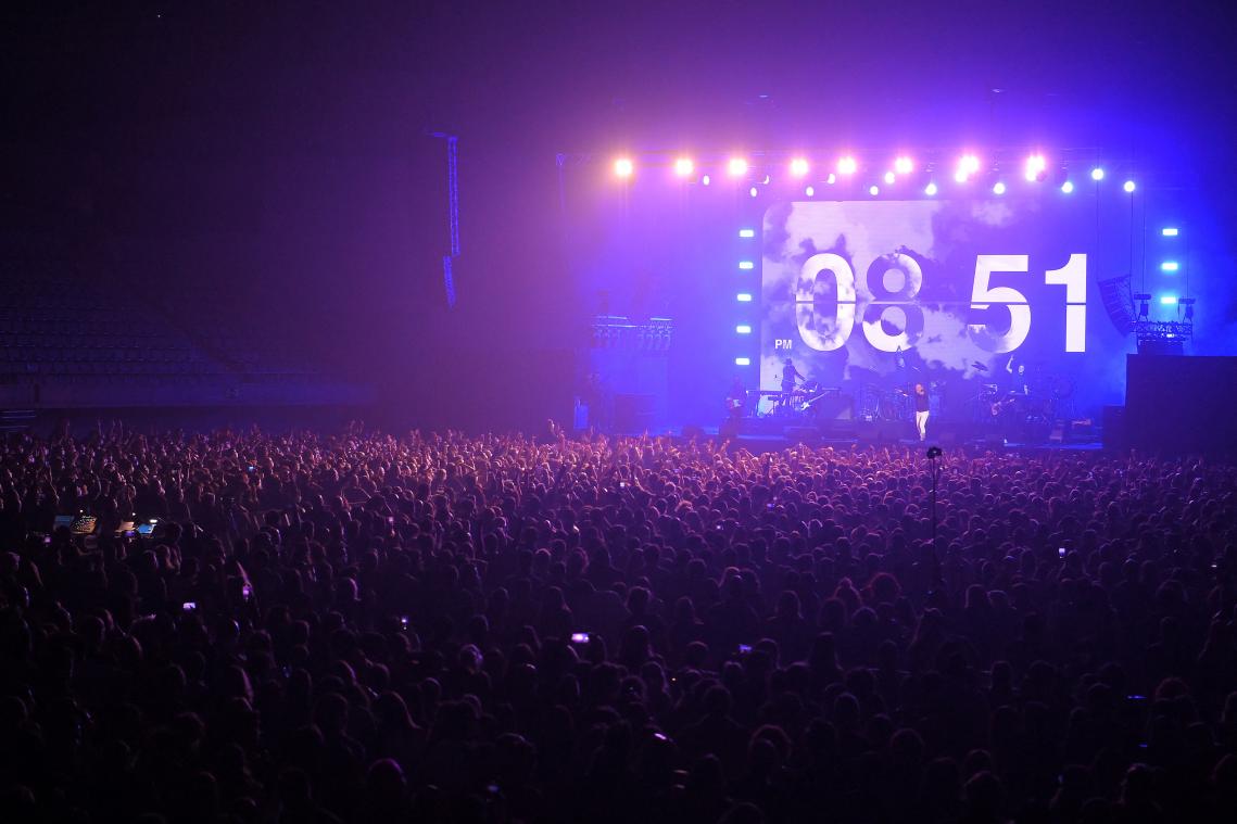 PHOTOS. 5.000 spectateurs profitent d'un concert de rock sans la moindre distance physique