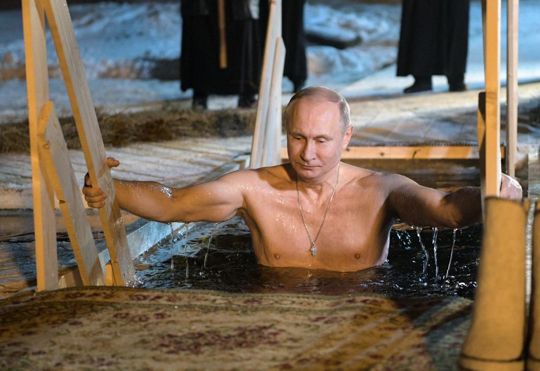 Vladimir Poutine élu Russe le plus sexy