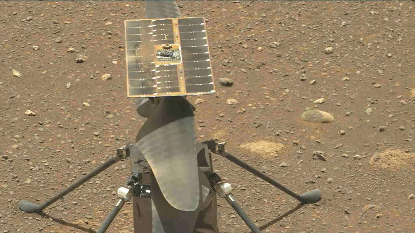L'hélicoptère de la Nasa Ingenuity s'apprête à voler sur Mars