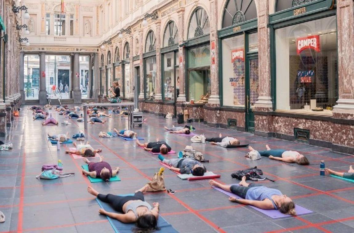 Faites du yoga dans ce magnifique endroit au cur de Bruxelles
