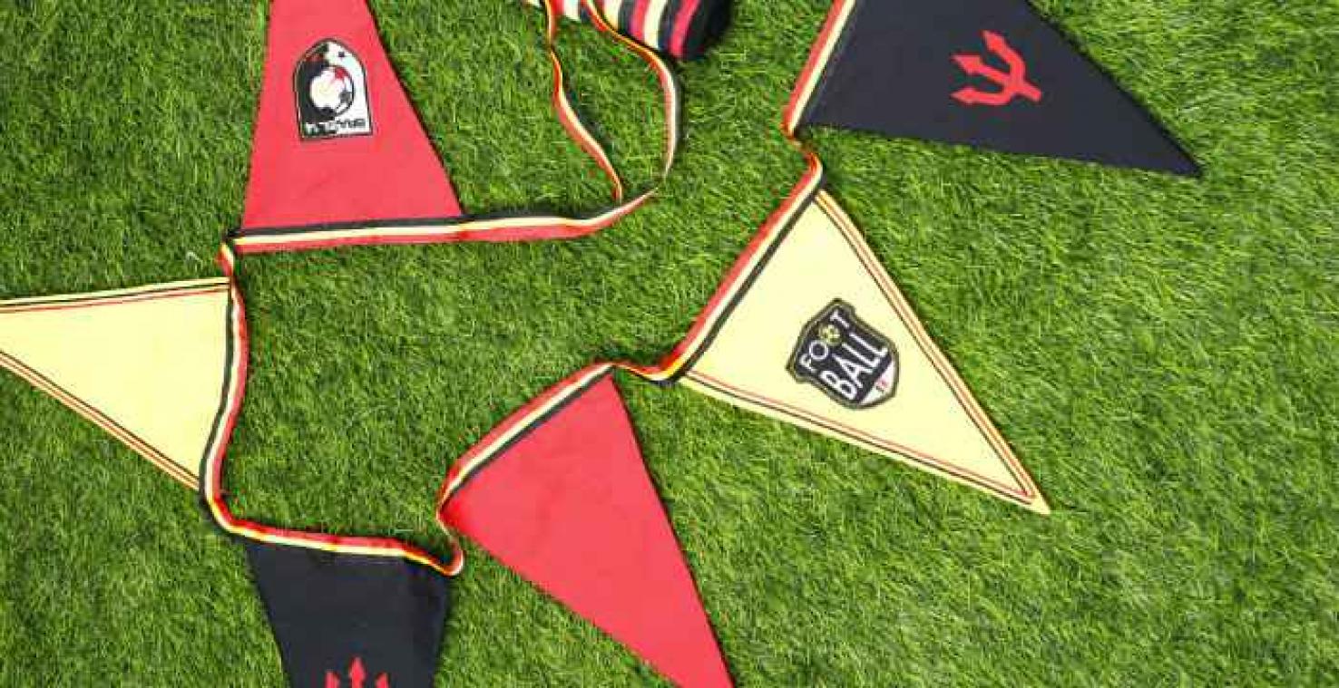 Créez vos propres petits drapeaux pour vos soirées foot!