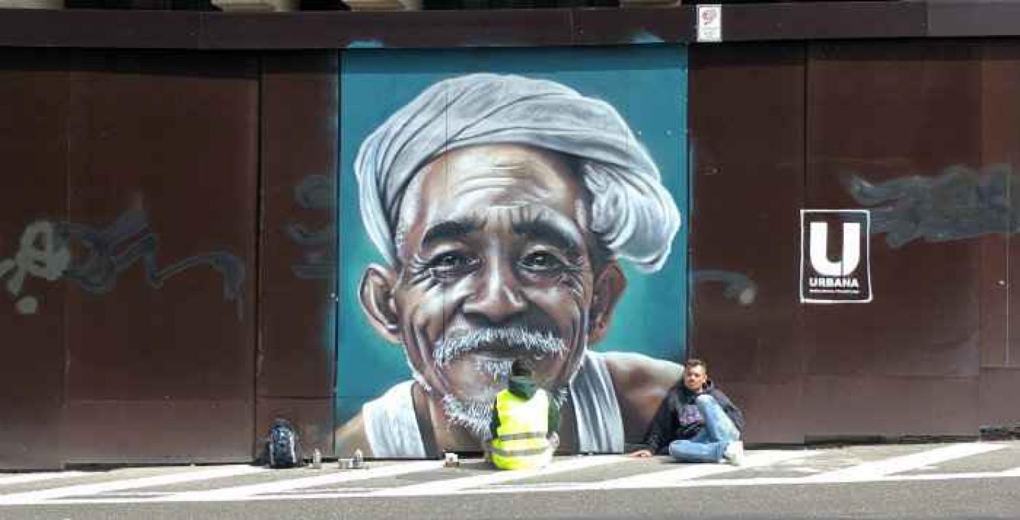Street art : 40 artistes invités à peindre une galerie de portraits dans le centre de Bruxelles