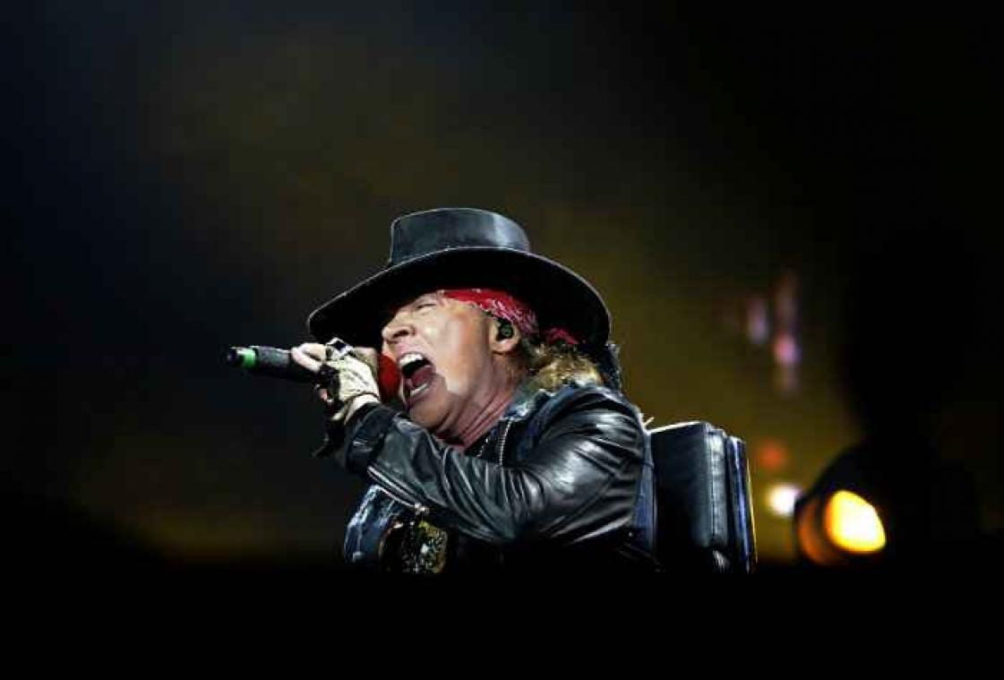 Guns N' Roses retenu brièvement pour détention d'arme