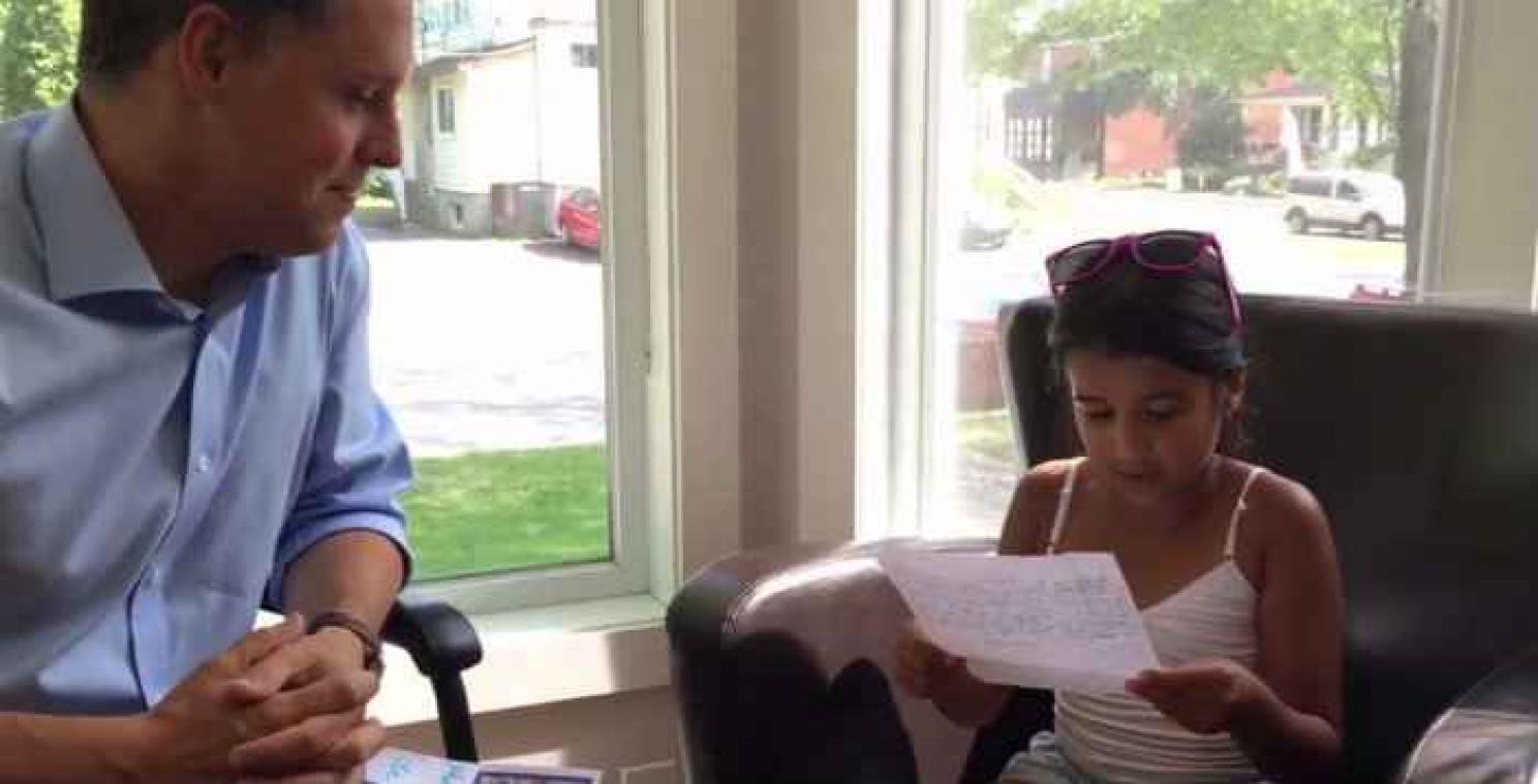 VIDEO. Une fillette de 8 ans postule pour intégrer l'Agence Spatiale Canadienne