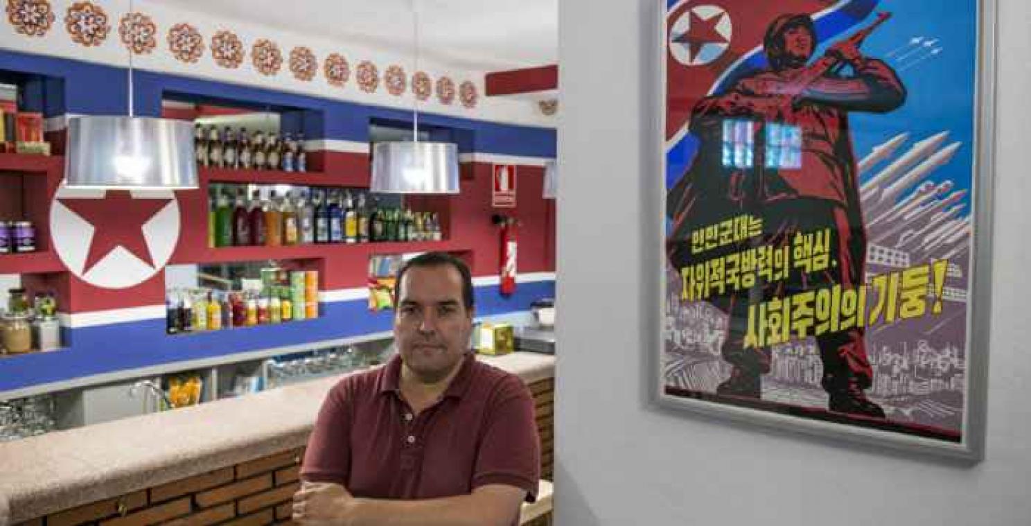 Le « Pyongyang Café », un bar espagnol à la gloire de Corée du Nord