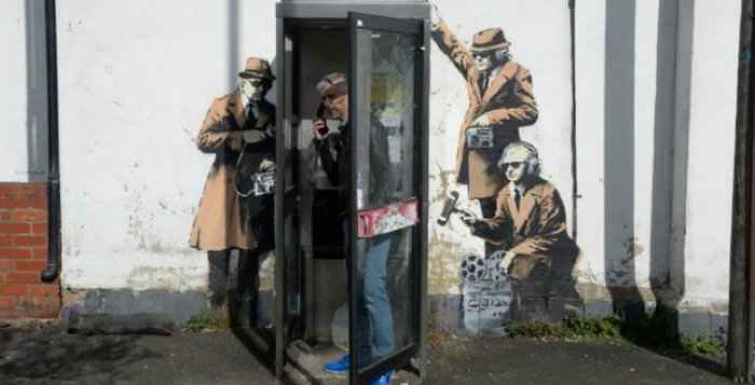 L'oeuvre "Spy Booth" de Banksy détruite lors de travaux