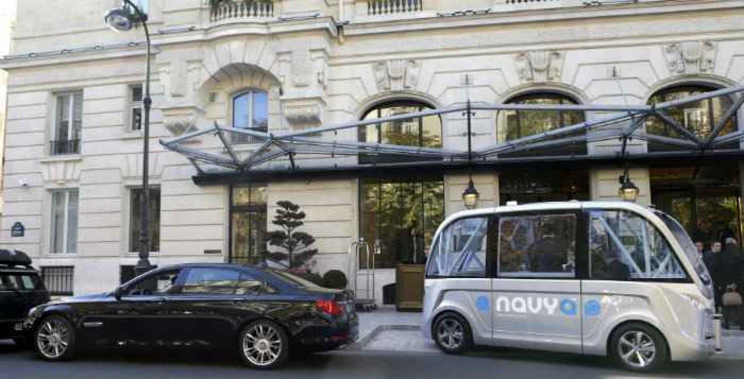Des minibus sans chauffeur à Lyon