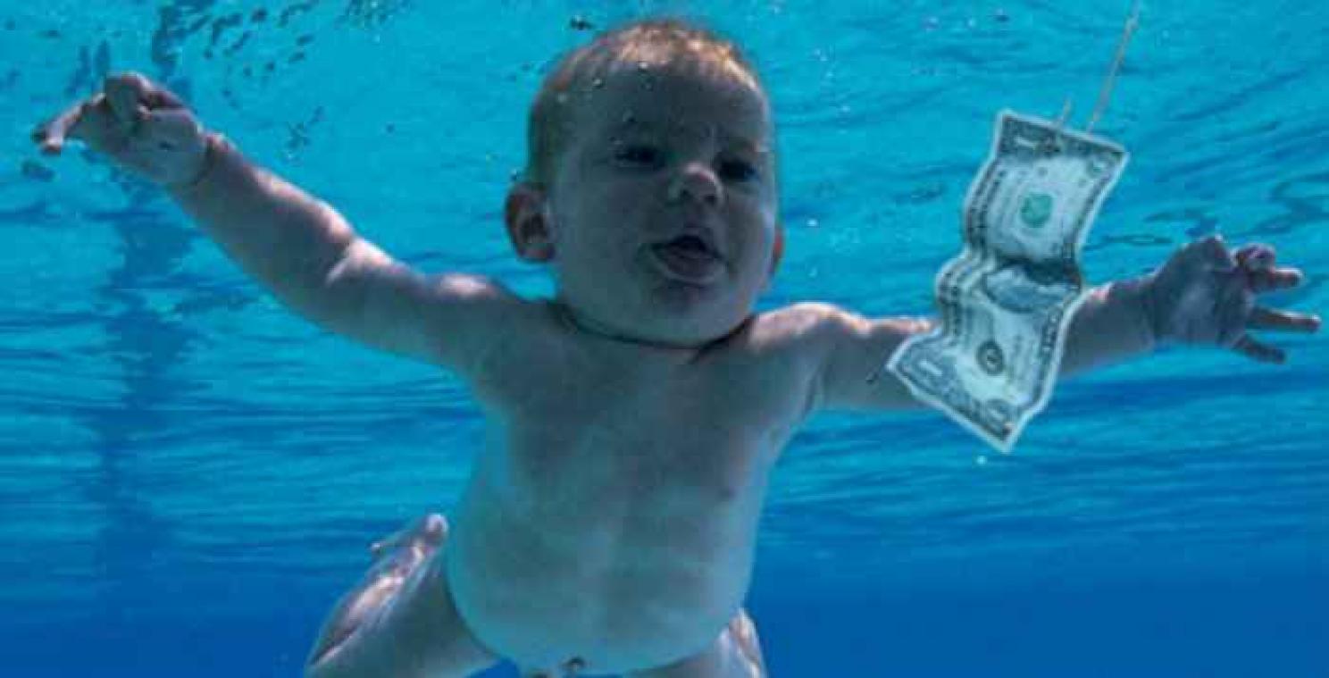 25 ans après, le bébé de l'album Nevermind de Nirvana reprend la pose