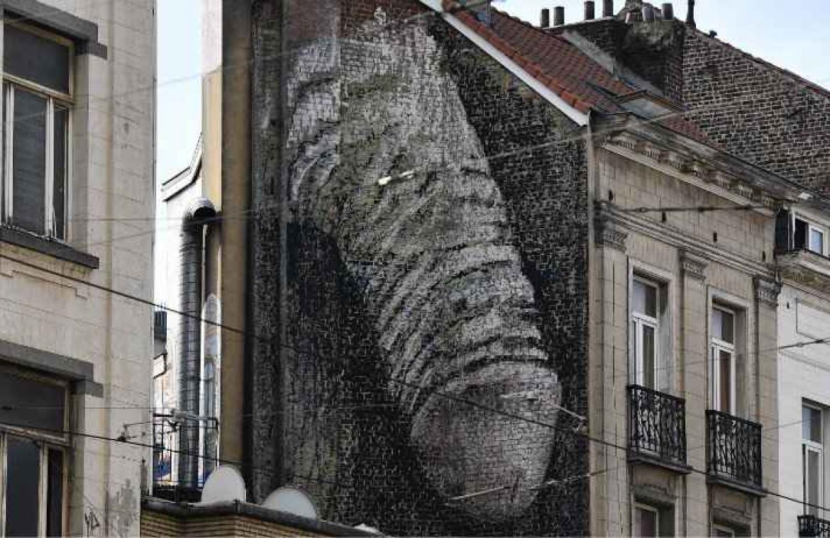 Une pétition pour sauver la fresque du pénis géant de Saint-Gilles