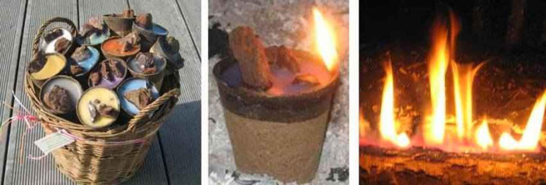 Tips & Trends : Atelier de Caroline : Des allume-feux durables pour vos barbecues