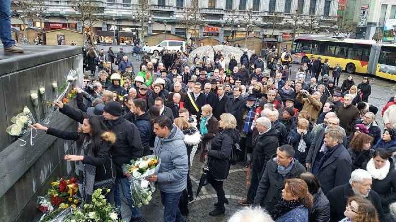 Liège rend hommage aux victimes de la fusillade de 2011