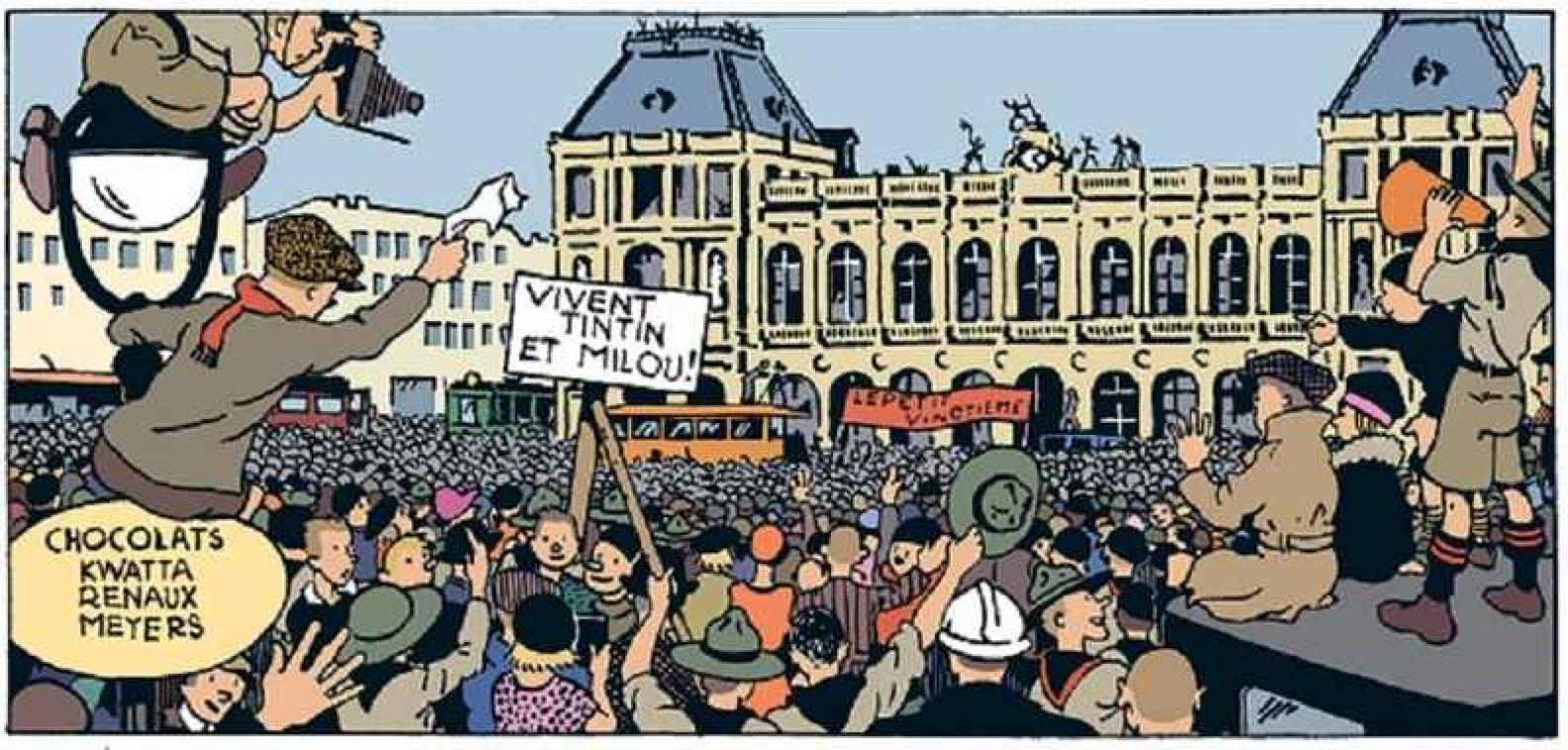 Tintin de retour à Bruxelles ce week-end !