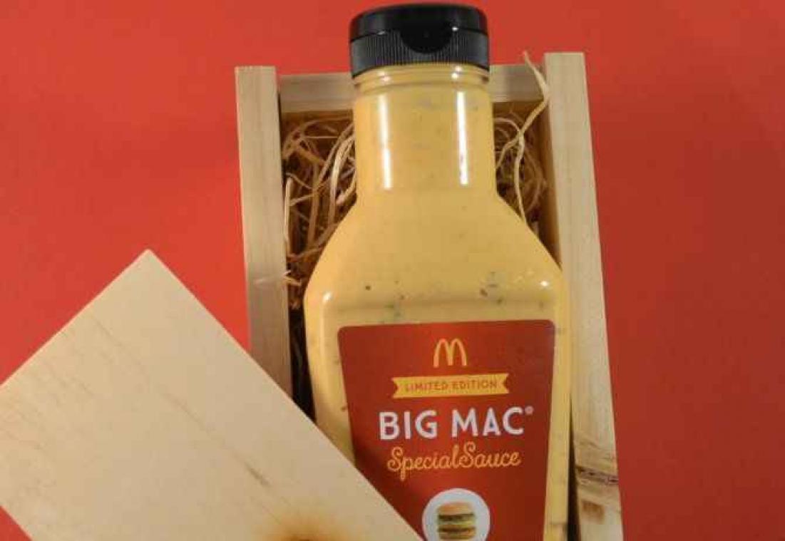 McDonald's distribue 10.000 bouteilles de sa célèbre sauce BigMac