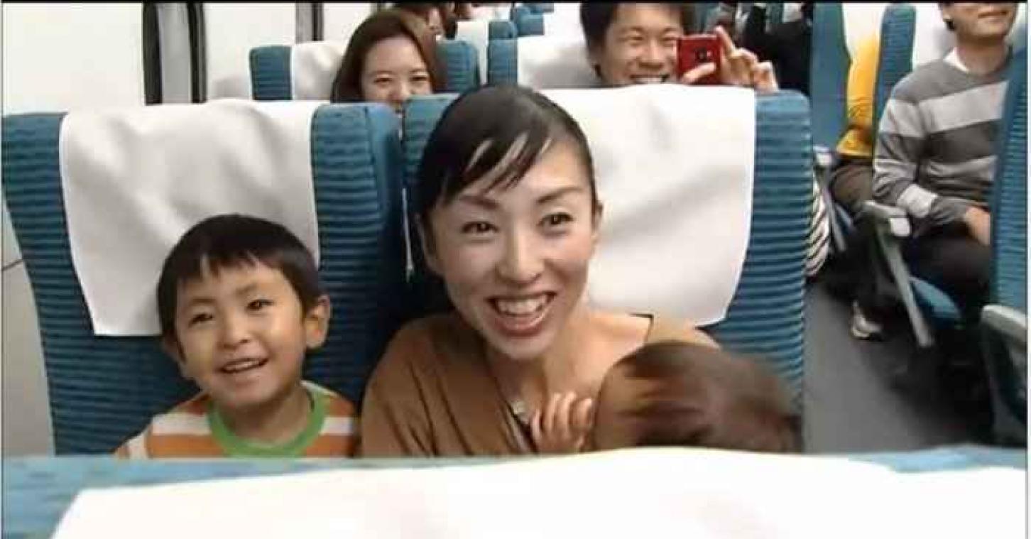 Au Japon, des passagers filmés à 500 km/h dans un train