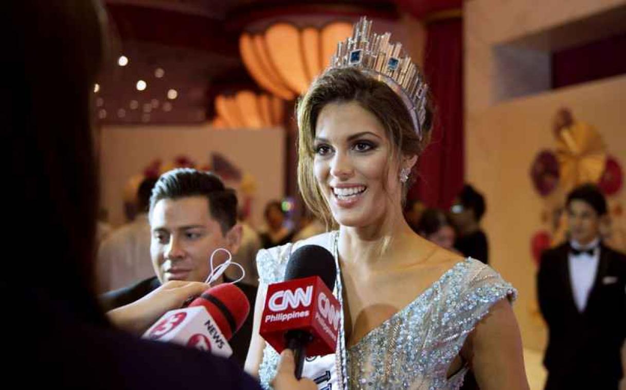 Iris Mittenaere : «Être élue Miss Univers, c'est un symbole»