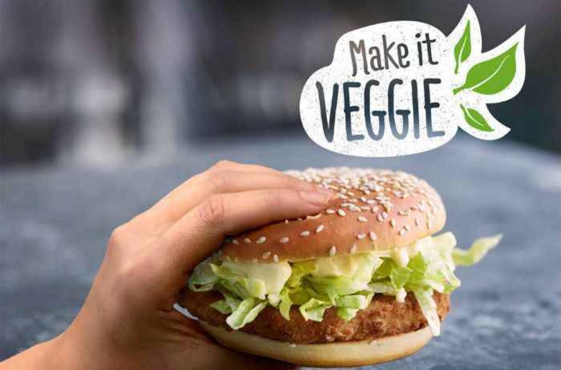 McDonald's lance sa première gamme de produits végétariens en Belgique