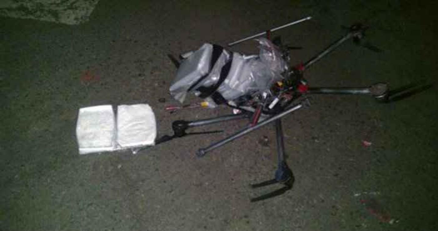 Chargé de drogue, un drone s'écrase à la frontière mexicaine