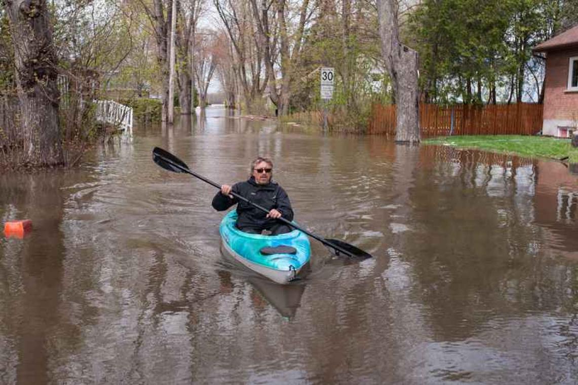 PHOTOS. Le Canada en état d'urgence face aux inondations