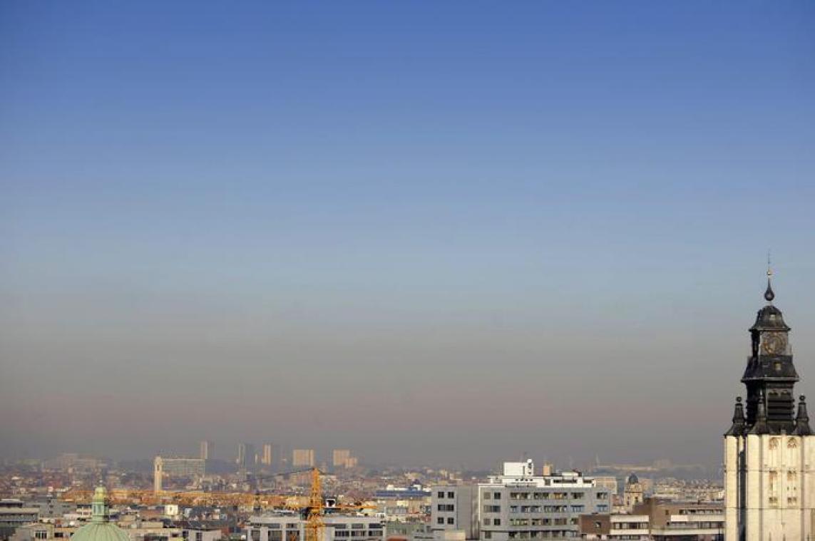 La qualité de l'air à Bruxelles inquiète Ecolo